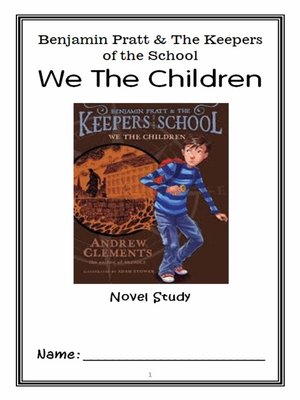 cover image of Benjamin Pratt and the Keepers of the School